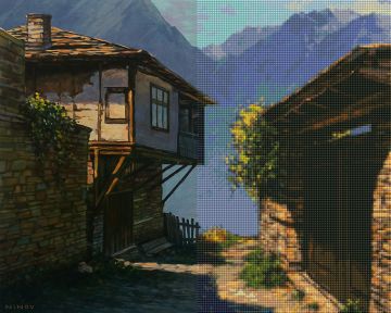 Gyémánt hímzőkészlet - A múlt, amire emlékeznünk kell, 40x50cm