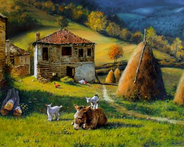 Rejtvény - Valahol a Rodópban - 50x70cm - 1000 darab