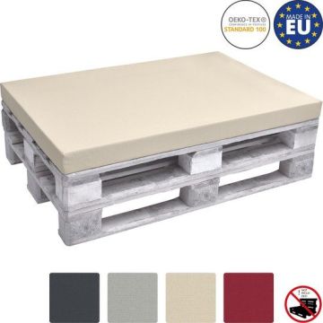 Beautissu Pure ECO Elements 120х80х8см raklap ülőpárna bézs