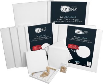 Artina vászonkészlet 12 darabos, FSC® tanúsítvánnyal