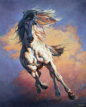 Festmény számokra – Széllel, 40x50cm