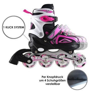 "Super Blades X Pro" Apollo M-Rózsaszín görkorcsolya