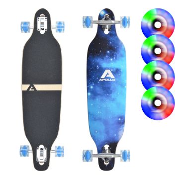 "Blue Sky LED" Apollo 97x23.5cm Longboard