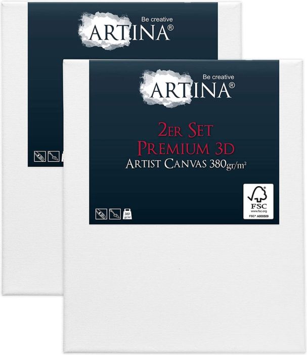 2 db Artina Premium 3D vászon készlet, 40x50