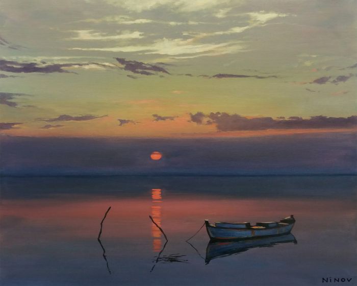 Festmény számokra – A csend varázsa, 40x50cm