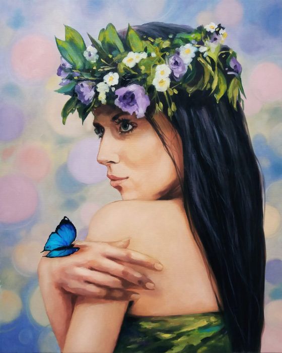 Festmény számokra - Sylvia, 40x50cm