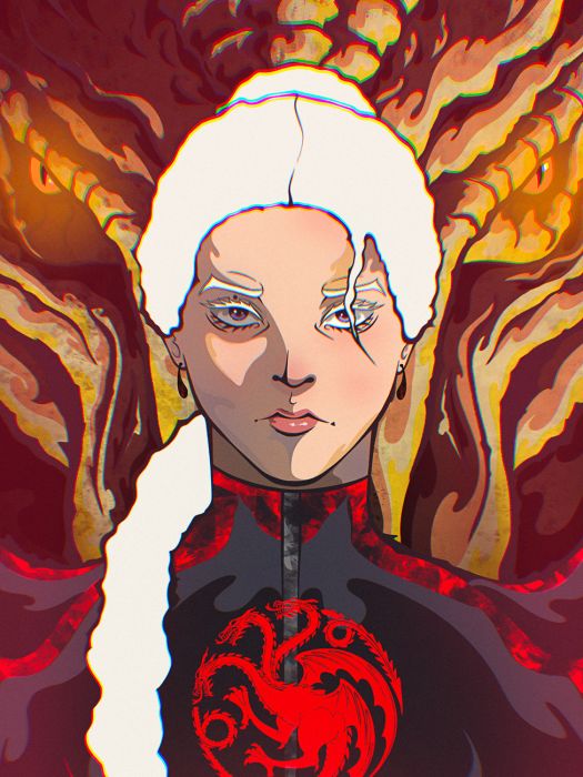 Festészet számokkal - Targaryen, 40x50cm