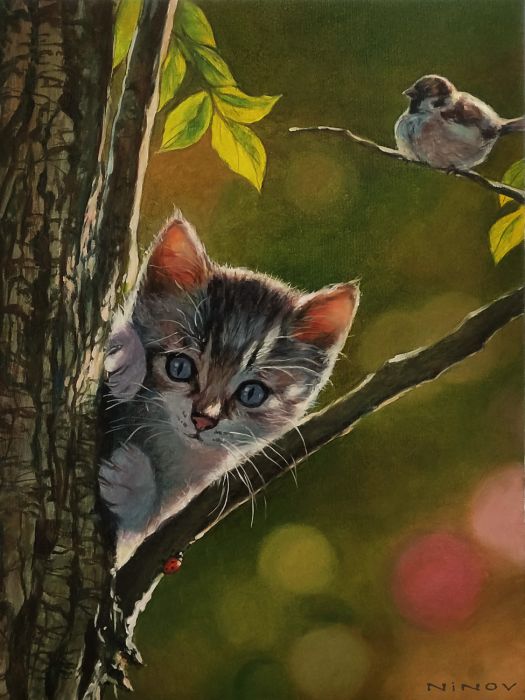 Festészet számokkal - Bujocska, 40x50cm