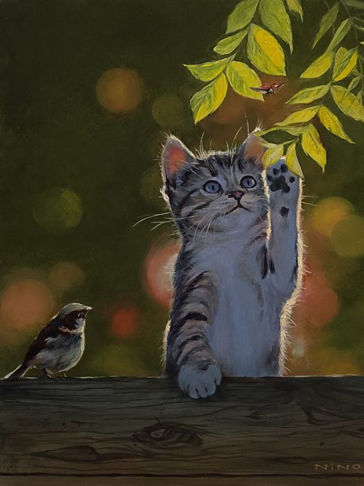Festészet számokkal - Vidám játék, 40x50cm