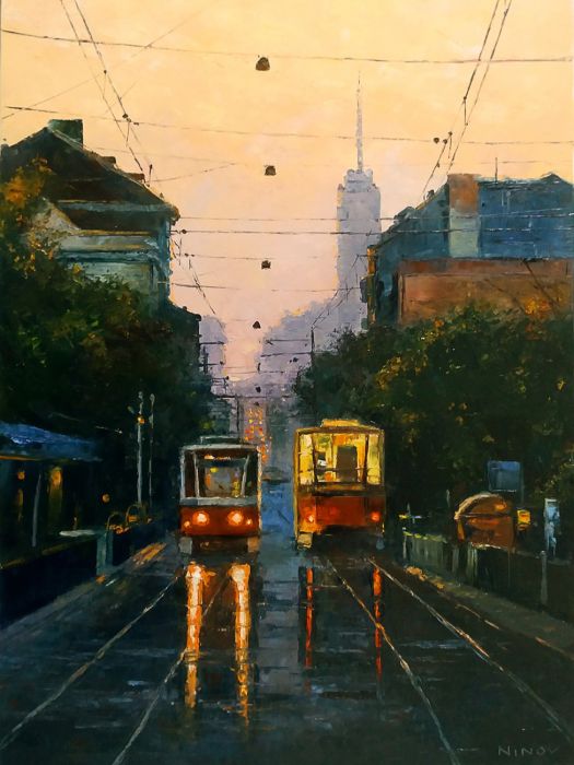 Villamos – 50x70cm – 1000 darab