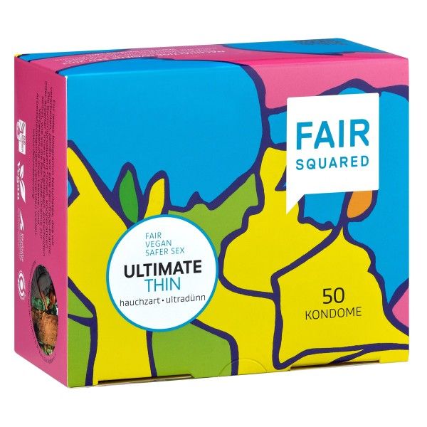 Презервативи Fair Squared Ultimate thin 50бр.