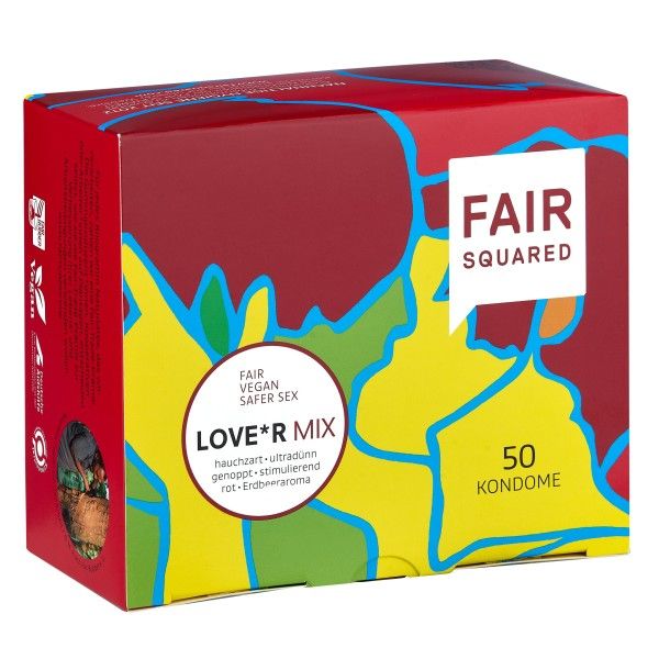 Презервативи Fair Squared Love'r mix 50бр.