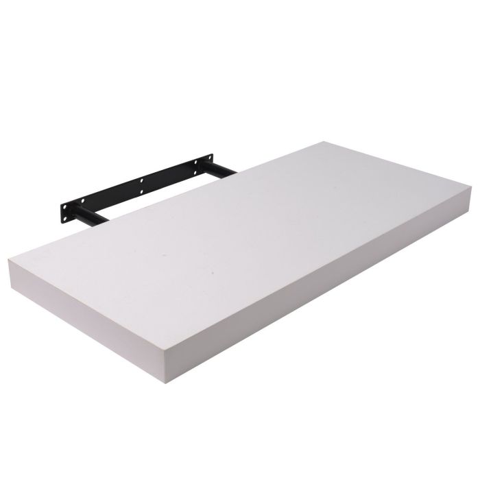 Moorland Lebegő polc 50x22,8x3,4cm tárolás - dekoráció, Fehér