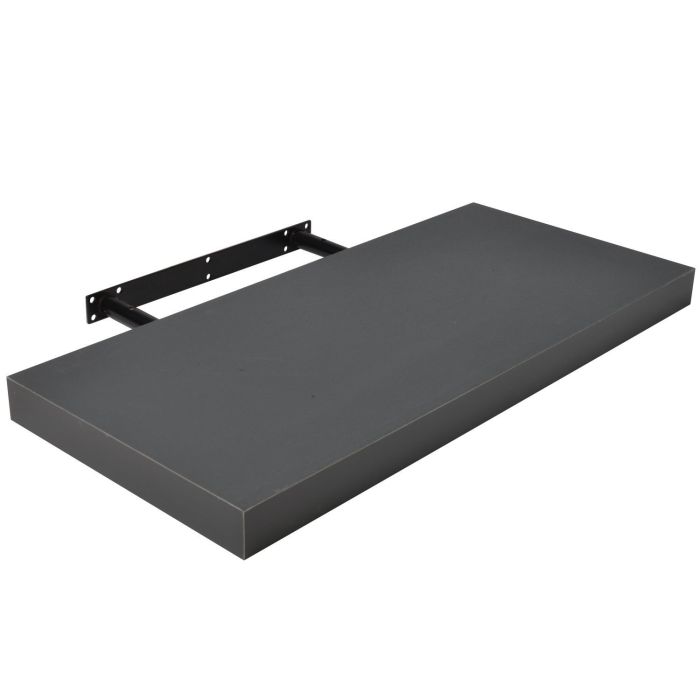 Moorland Lebegő polc 50x22,8x3,4cm tárolás - dekoráció, Antracit