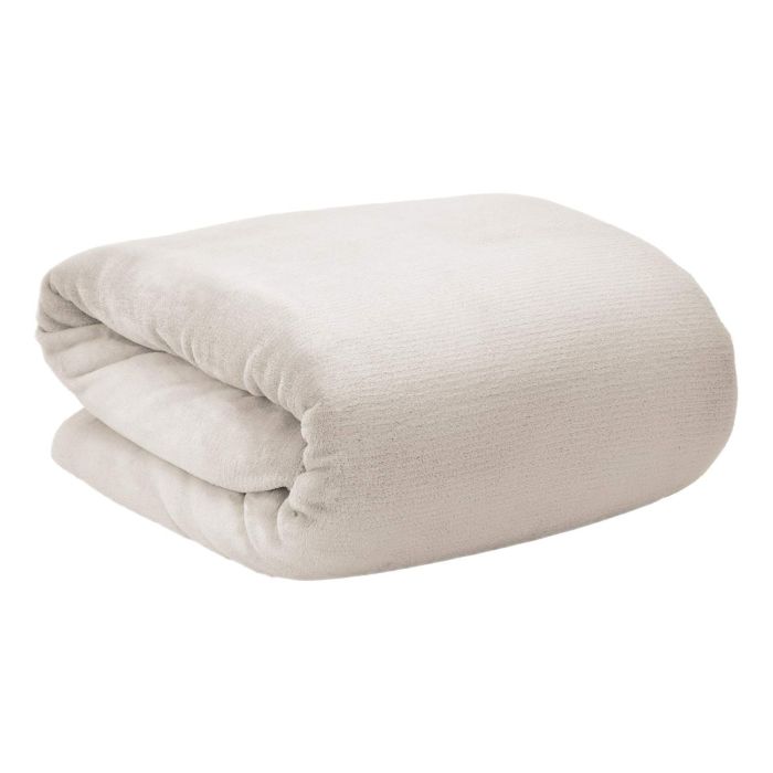 Coral-Fleece XXL Beautissu Aurelia takaró mikroszálas 220x240cm ÖKO-TEX, Krém