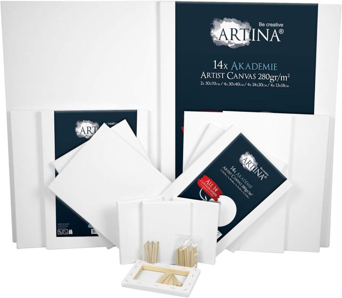 Artina vászonkészlet 14 darabos, FSC® tanúsítvánnyal
