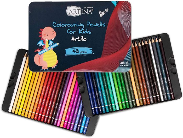 Színes ceruzák gyerekeknek Artina Kids 48 szín