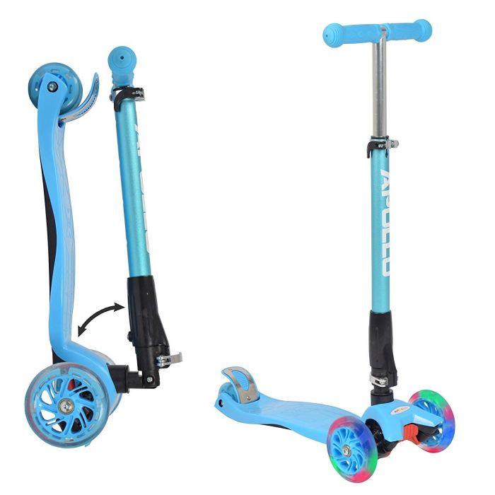 Apollo "Kids Whiz LED" Roller Kék