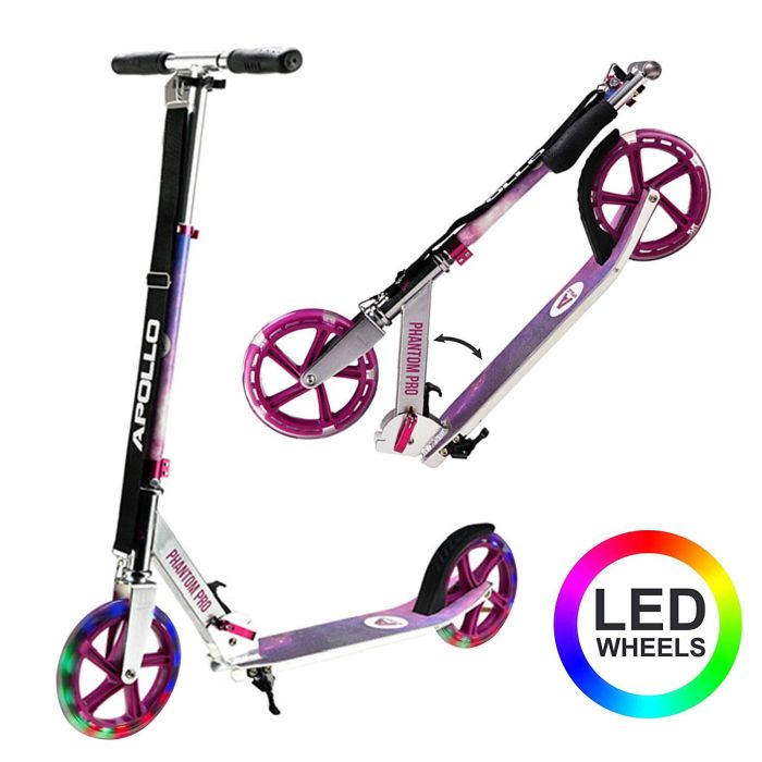 Apollo "Phantom Pro LED" Roller Rózsaszín