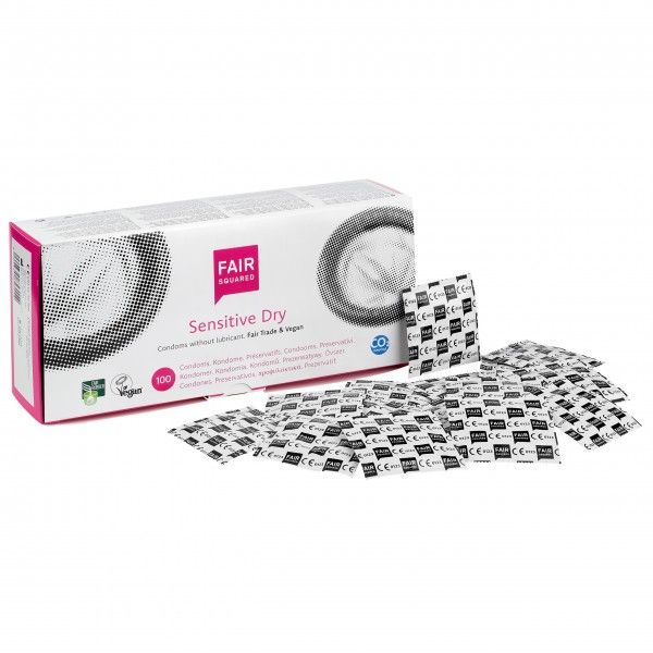 Презервативи Fair Squared Sensitive Dry 100бр. (2х50)