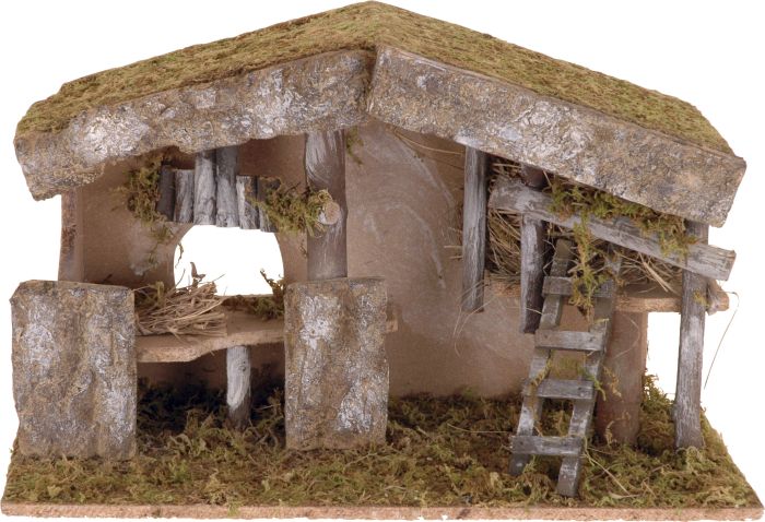 Karácsonyi dísz 3D-s házikó 49х20х30.5см