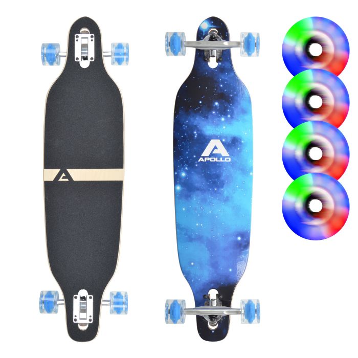"Blue Sky LED" Apollo 97x23.5cm Longboard