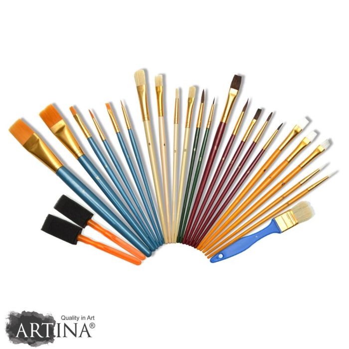Artina 25 db-os ecsetkészlet