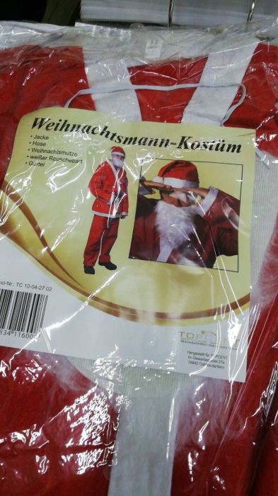 Mikulás jelmez