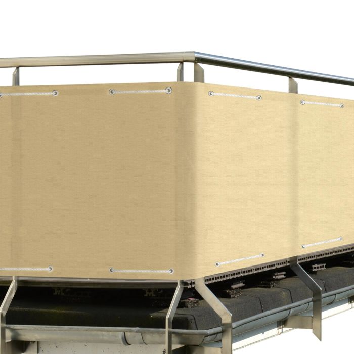 Erkély paraván SOL ROYAL - 90х500cm - Krém