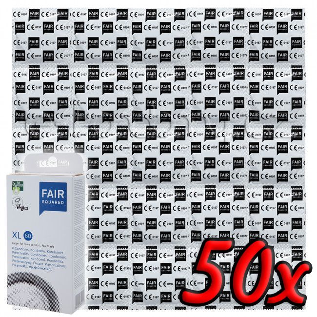 Презервативи Fair Squared XL 50бр.