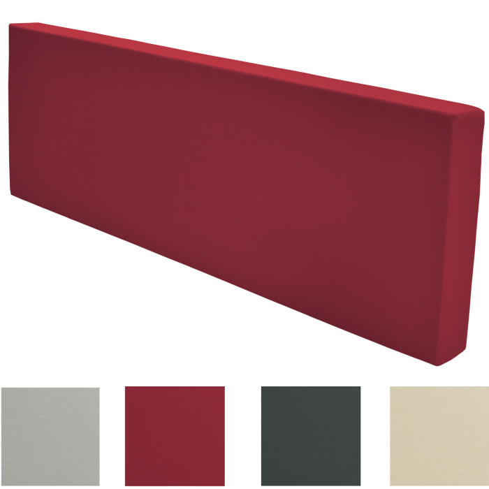 Beautissu Pure ECO Elements 120х40х8см raklap hátpárna, több színben