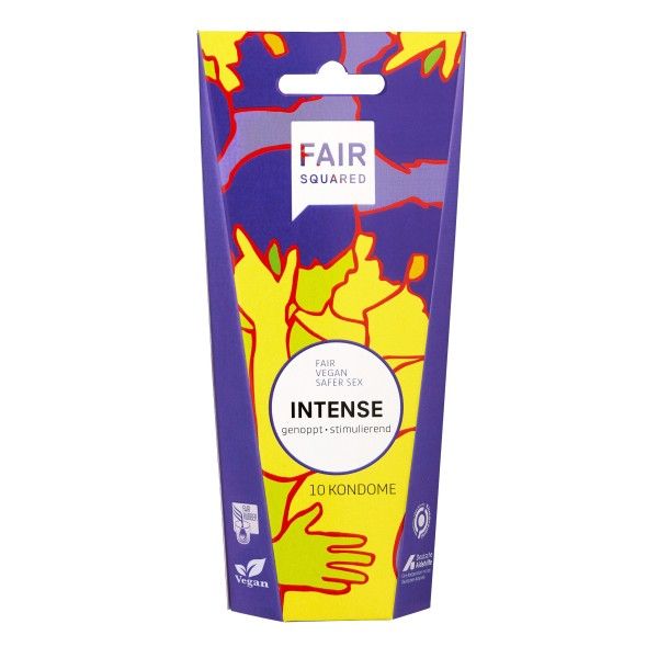 Презервативи Fair Squared Intense 10бр.