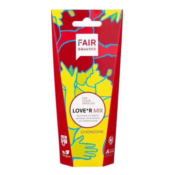 Презервативи Fair Squared Love'r mix 10бр.
