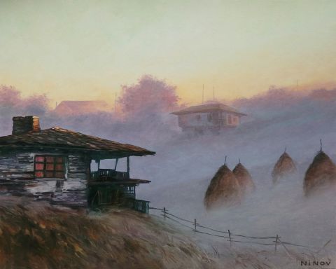 Festmény számokra - Reggel, 40x50cm