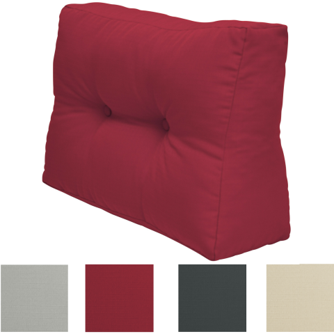 Raklapbútor LUX Beautissu ECO Elements OEKO-TEX 60x40x10/20 cm, oldal párna, több színben